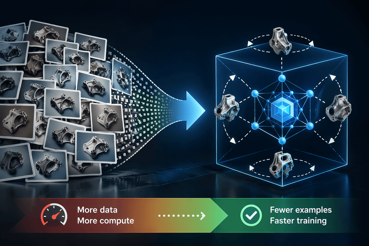 Symmetry Learning Improves AI Training Efficiency