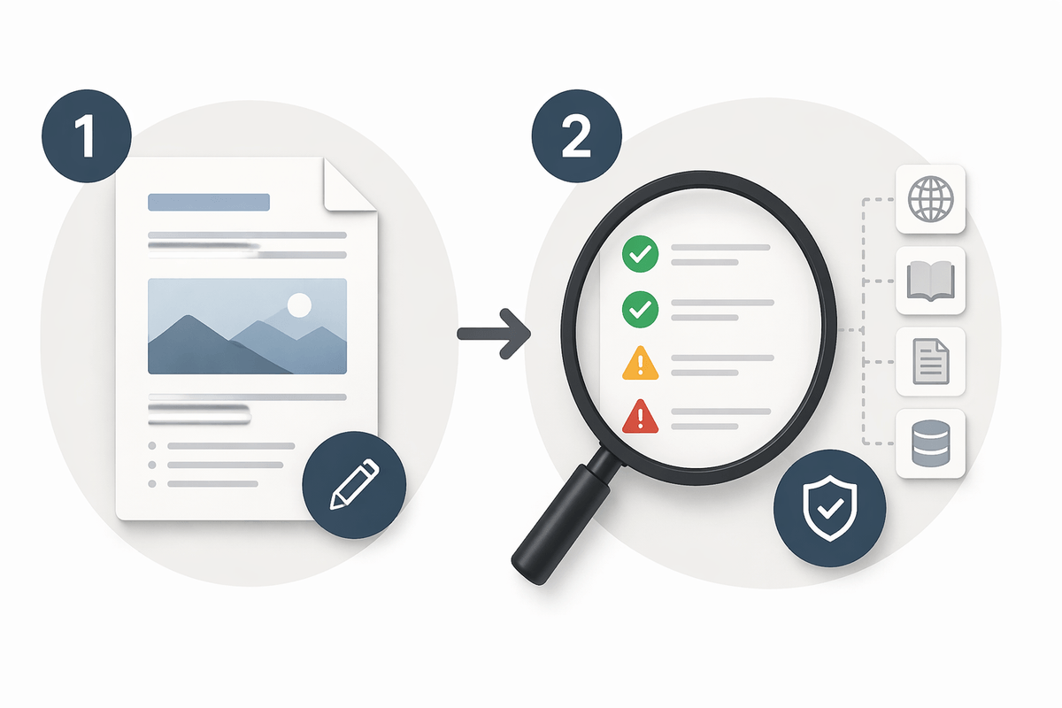 Making reasoning safer: checks, critiques, and verification